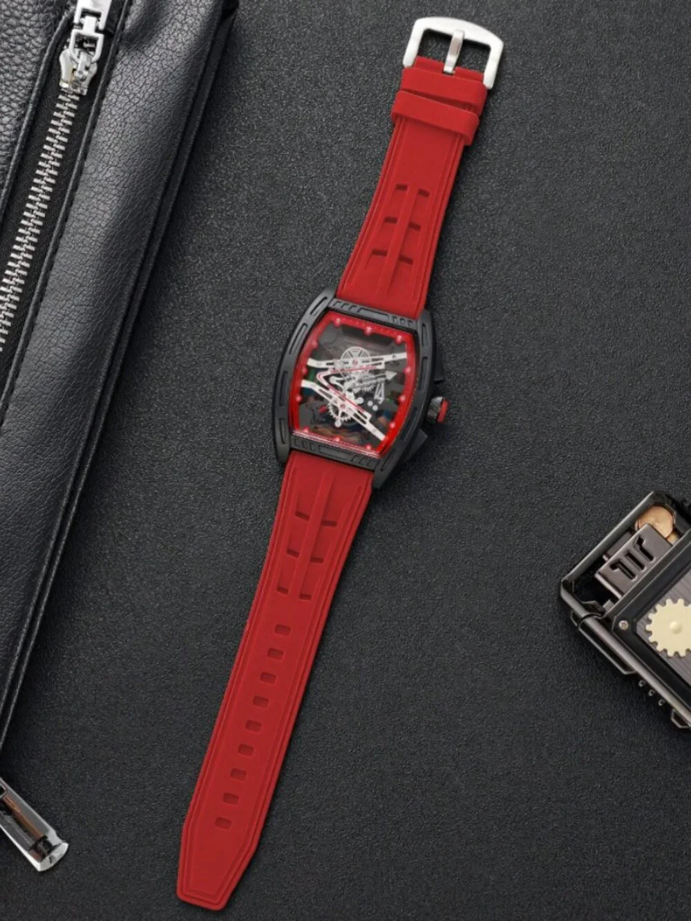 Richard mille watch 1:1 Red/Black Larp